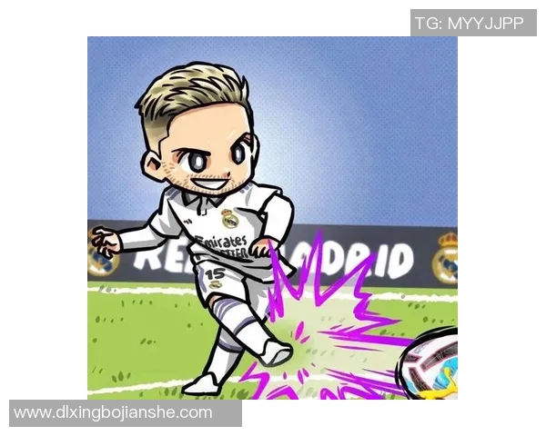 皇马足球球星卡通头像设计呈现球场传奇风采